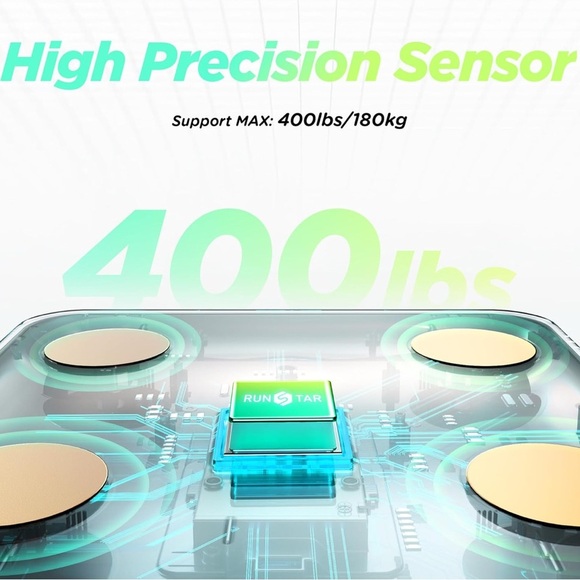 Smart Scale for Body Weight, Smart Scale with 8-in-1 with 22 Measurements - Picture 4 of 6